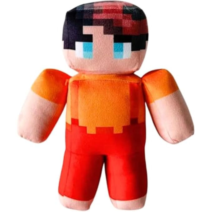 MILO AND CHIP SOFT DOLL  CUTE CHARACTERS FOR GAME FANS, COLLECTIBLE GIFT 25CM (ORANGE) - Image 2